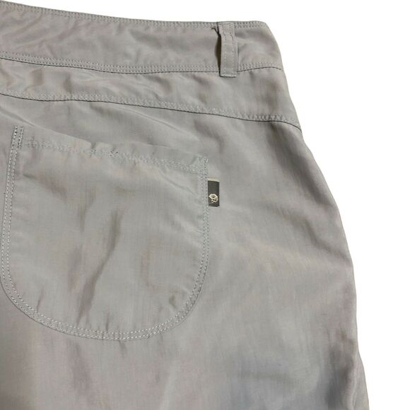 Mountain Hardwear Ramesa Convertible Outdoor Trail HIking Pants 16 Gray Nylon - Picture 6 of 7